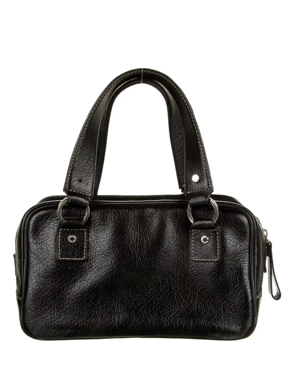 kate spade Black Leather Satchel Handbag - Picture 5 of 7